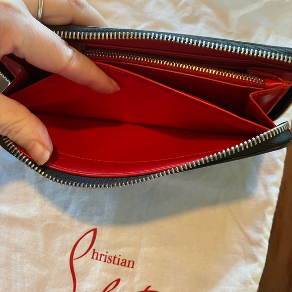 Christian Louboutin Multicolor Love Zip Wallet - Picture 7 of 15